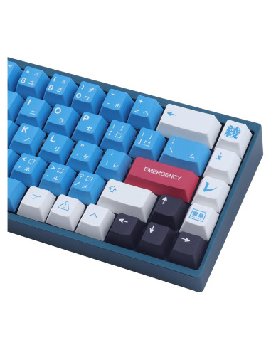 Conjunto de Teclas Mecánicas JOMKIZ PBT 134 Teclas Azul