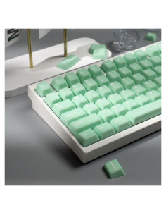 Conjunto de Teclas Mecánicas 162 Piezas Doubleshot Verde - Sumgsn