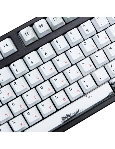 Set de Teclas Mecánicas MOLGRIA 111 PBT Flor de Ciruelo