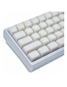 Keycaps Dagaladoo Jade Blanca 140 Teclas PBT Doble Tiro