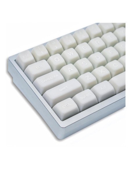 Keycaps Dagaladoo Jade Blanca 140 Teclas PBT Doble Tiro