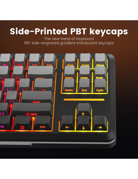 Teclado Mecánico Inalámbrico Redragon K734SP-RGB-PRO TKL RGB Teclado Mecánico Inalámbrico Redragon K734SP-RGB-PRO TKL RGB