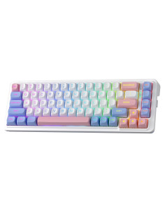 Teclado Gaming Inalámbrico Redragon K709 PRO Rosa 68 Teclas