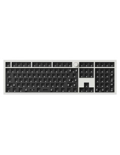 Teclado Mecánico Inalámbrico Keychron Q6 Max Barebone RGB - Blanco