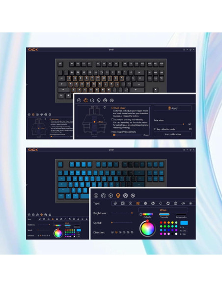 Teclado Mecánico SUEHIODHY GM87 RGB Magnético 87 Teclas USB Teclado Mecánico SUEHIODHY GM87 RGB Magnético 87 Teclas USB