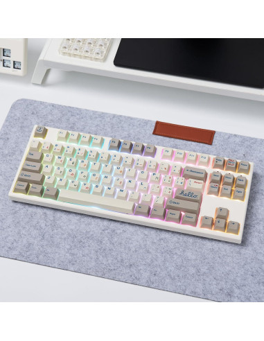 Teclado Mecánico SUEHIODHY GM87 RGB Magnético 87 Teclas USB