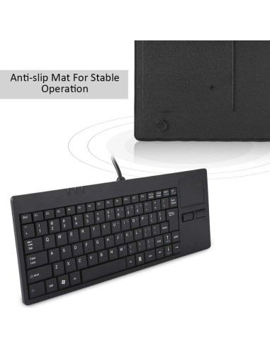 Teclado USB Mecánico Bewinner MC-818 con Touchpad Integrado