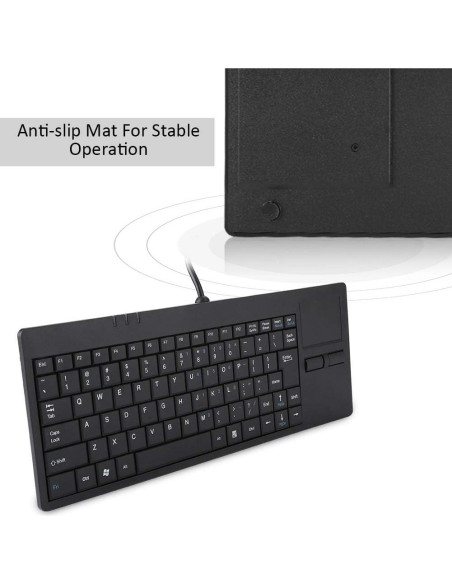 Teclado USB Mecánico Bewinner MC-818 con Touchpad Integrado