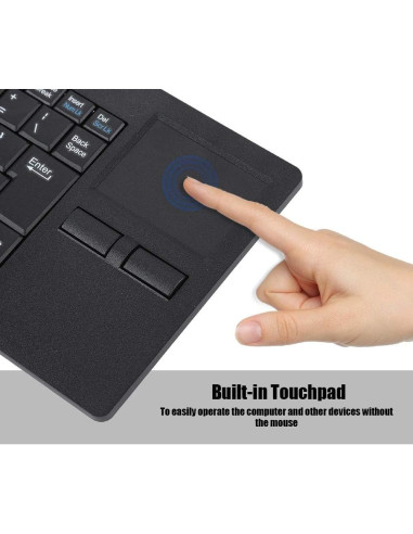 Teclado USB Mecánico Bewinner MC-818 con Touchpad Integrado