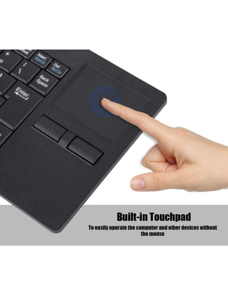 Teclado USB Mecánico Bewinner MC-818 con Touchpad Integrado