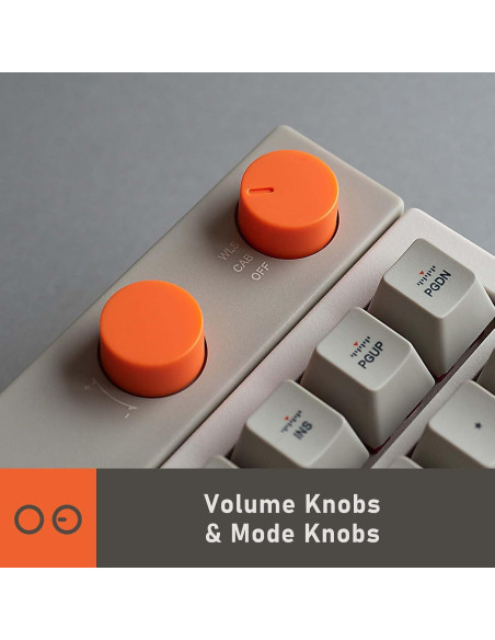 Teclado Mecánico Inalámbrico LOFREE Block 98 Teclas Recargable