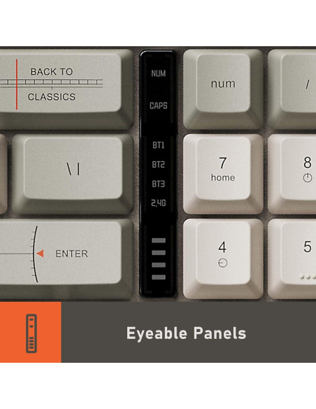 Teclado Mecánico Inalámbrico LOFREE Block 98 Teclas Recargable