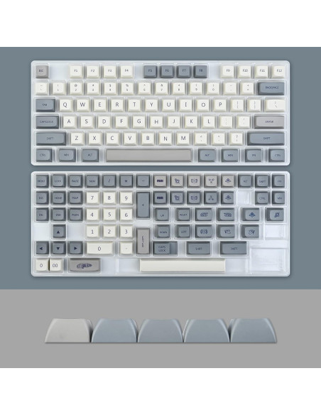 Juego de Teclas PBT 137 Teclas XDA para Teclado Mecánico Juego de Teclas PBT 137 Teclas XDA para Teclado Mecánico