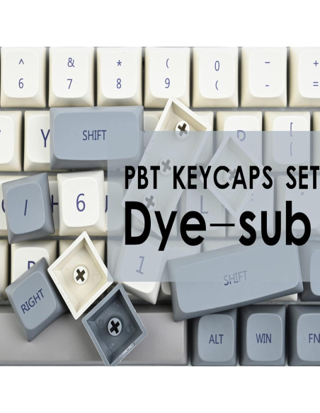 Juego de Teclas PBT 137 Teclas XDA para Teclado Mecánico Juego de Teclas PBT 137 Teclas XDA para Teclado Mecánico