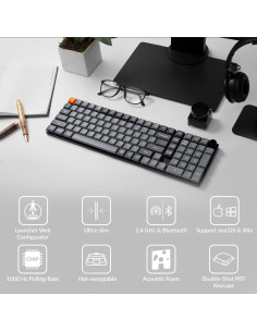 Teclado Mecánico Inalámbrico Keychron K17 Max RGB 96% 2