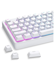 Conjunto de Teclas PBT Blancas GMKWTL 117 Teclas RGB