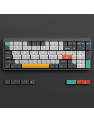 Teclado Mecánico Inalámbrico NuPhy Air96 V2 - Gris, Gateron Marrón