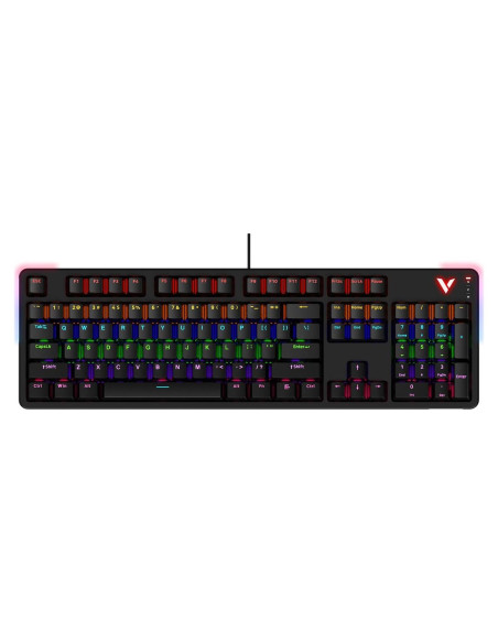 Teclado Mecánico Rapoo V500Pro RGB 104 Teclas Anti-Ghosting