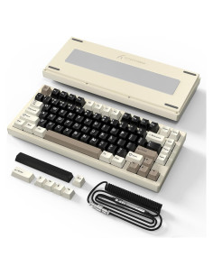 Teclado Mecánico Inalámbrico Attack Shark X75-QMK RGB - Aluminio