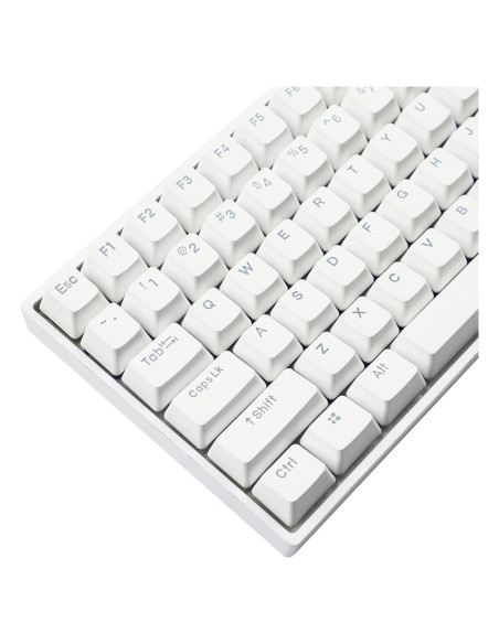 Conjunto de Teclas YMDK Doble Tiro 108 PBT Brillante Blanco 122