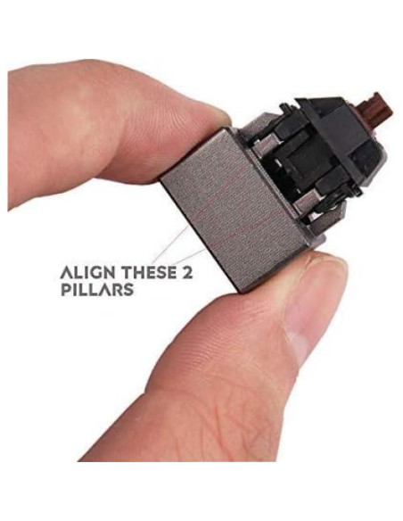Abridor de Interruptores Metálico Gliging para Teclado Mecánico Cherry