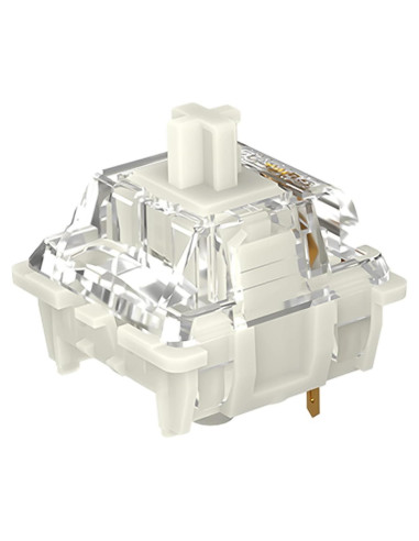 Interruptor Mecánico Gateron Pro 2.0 RGB 108pcs Blanco