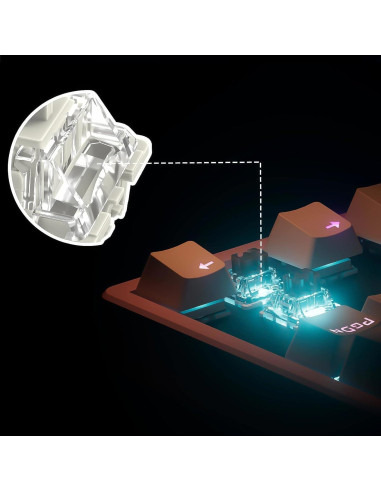 Interruptor Mecánico Gateron Pro 2.0 RGB 108pcs Blanco