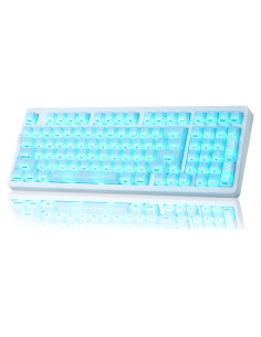 Teclado Mecánico Inalámbrico ZORNHER ZH980 95% RGB Blanco