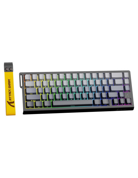 Teclado Gaming MAMBASNAKE X68 HE RGB 8000Hz Luz de Luna