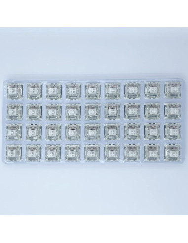 Interruptor Mecánico Gateron Pro 2.0 RGB 108pcs Blanco