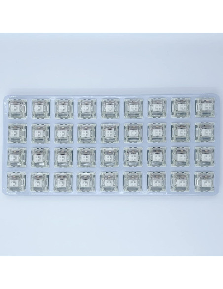 Interruptor Mecánico Gateron Pro 2.0 RGB 108pcs Blanco