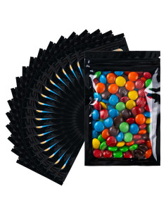 100 Bolsas Holográficas Reutilizables CADONO 7.62x7.87 cm