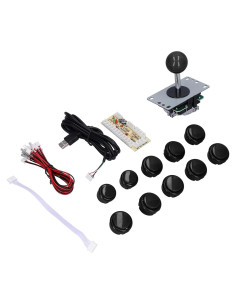 Kits de Joystick de Juego Hilitand DIY USB 8 Vías + 10 Botones