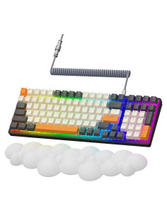Teclado Mecánico Inalámbrico ATTACK SHARK RGB 100 Teclas