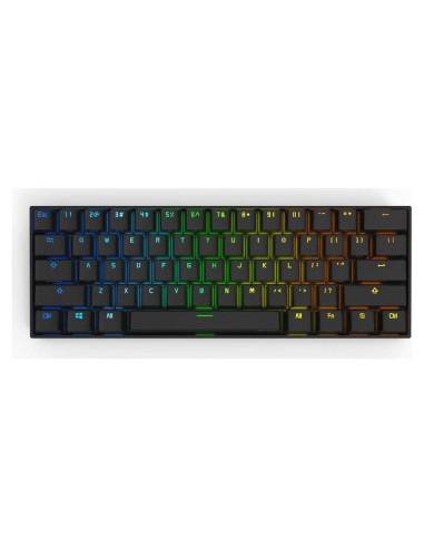 Teclado Mecánico Anne Pro 2 60% RGB Bluetooth Gateron Rojo