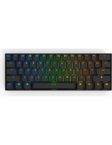 Teclado Mecánico Anne Pro 2 60% RGB Bluetooth Gateron Rojo