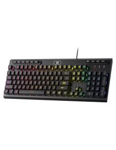 Teclado Gaming Membrana RGB Redragon K513 - 104 Teclas, 5 Macros