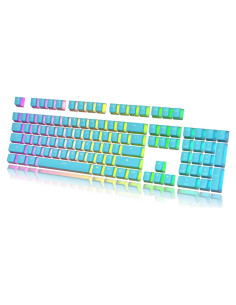 Conjunto de Teclas Pudding HK GAMING 108 Teclas PBT ANSI