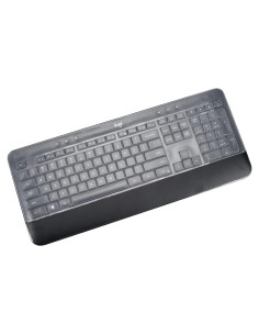 Cubierta de Teclado Logitech MK540 MK545 - Transparente, Silicona