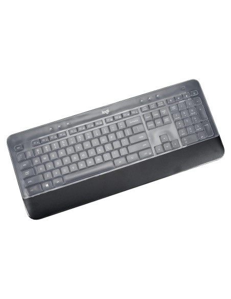 Cubierta de Teclado Logitech MK540 MK545 - Transparente, Silicona