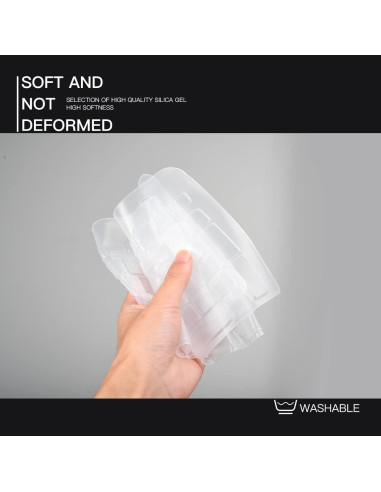 Cubierta de Teclado Logitech MK540 MK545 - Transparente, Silicona