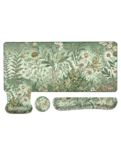 Alfombrilla de Teclado y Ratón MOSISO Ergonómica 90x40cm