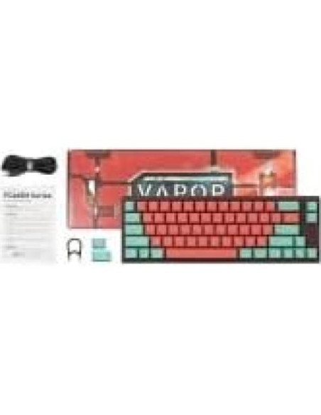 Teclado Mecánico Leopold FC660M 65% PBT Cherry MX Rojo