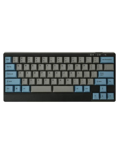 Teclado Mecánico Leopold FC650MDS 65% Doble Tiro PBT Azul