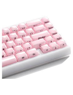 Juego de Teclas de Teclado Mecánico GMKWTL Rosa 113 Teclas