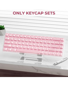 Juego de Teclas de Teclado Mecánico GMKWTL Rosa 113 Teclas 2
