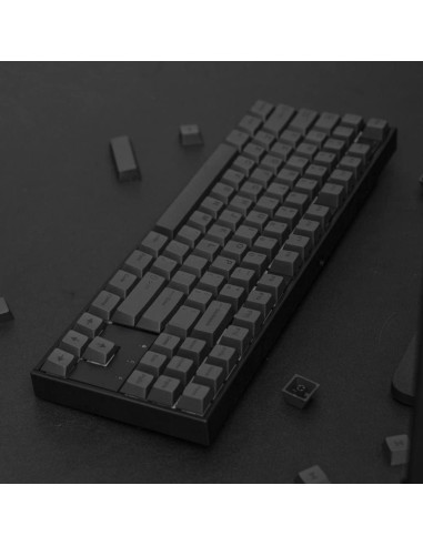 Juego de Teclas PBT 60% Gliging 142 Teclas DYE-Sub Negro