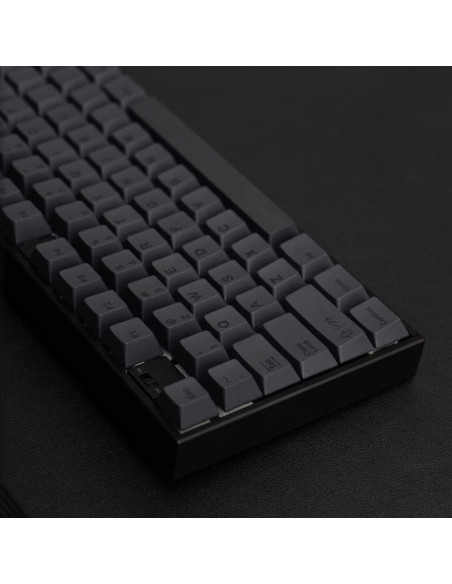 Juego de Teclas PBT 60% Gliging 142 Teclas DYE-Sub Negro Juego de Teclas PBT 60% Gliging 142 Teclas DYE-Sub Negro