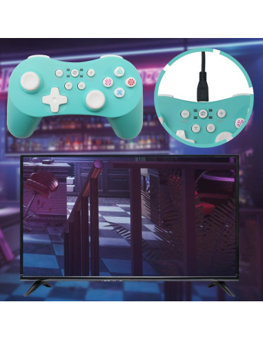 Controlador Inalámbrico DEARCOOL Verde para Nintendo Switch