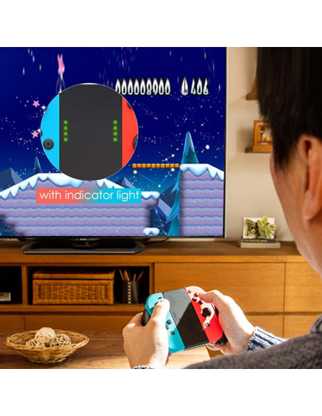 Agarraderas de Confort Gugxiom para Joy-Con Switch - Negro